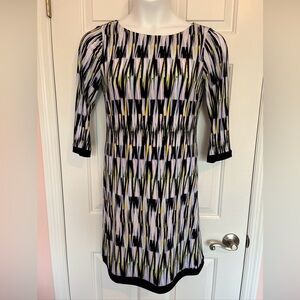 Calvin Klein Women’s Knee Length Geometric Print Dress Size 4